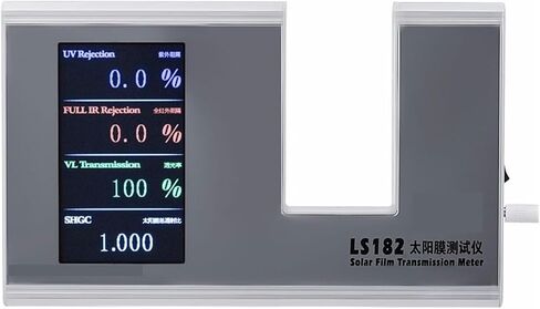 UV Meter, LS182 3 in 1 Digital Solar Film Meter with Measuring UV IR Rejection Value Visible Light Transmission Value Tester in Kuwait