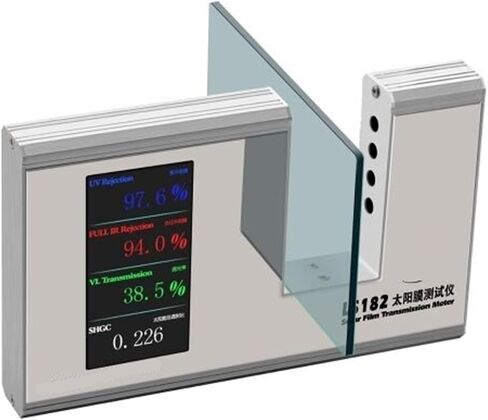 UV Meter, LS182 3 in 1 Digital Solar Film Meter with Measuring UV IR Rejection Value Visible Light Transmission Value Tester in Kuwait