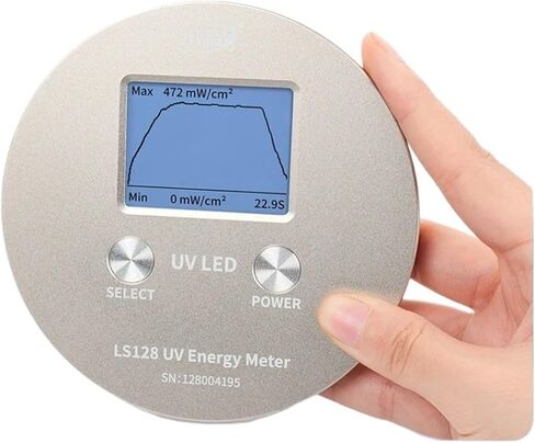 UV Meter, Uv Radiometer UVLED Intensity Measurement Portable Uv Energy Meter Curing Light Radiometer High Accuracy 340nm to 420nm LS128 in Kuwait