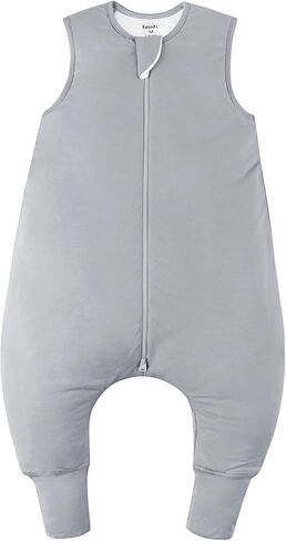 Rayon Made From Bamboo Sleep Sack Soft Toddler Sleep Sack with Feet 2-Way Zipper Unisex Baby Sleeping Bag with Legs in Kuwait