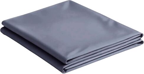 NEST and NOOKS Twin XL Fitted Sheet with Full-Length Storage Pocket | 400 Thread Count | College Dorm Bedding with Side Organizer Panel & Matching Pillowcase | Fits 39" x 80" x 13" | Blue Jean Navy in Kuwait