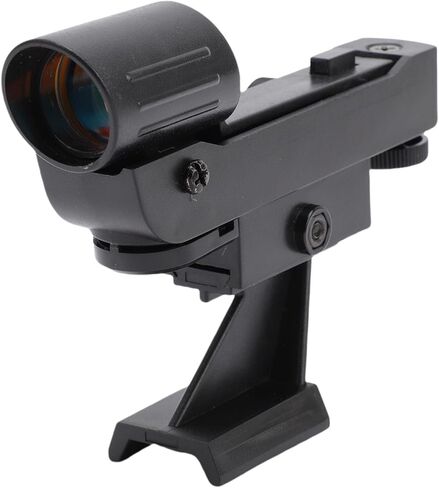 Diyeeni Red Dot Finderscope Star Pointer Viewfinder for Astronomical Telescopes with Brightness Adjustment and Precise Knobs Fits 80EQ SE SLT PS Series in Kuwait