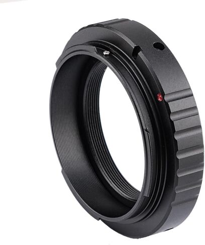 M42 T-Ring for Canon DSLR Cameras, Aluminum Telescope Adapter | M42 T-Ring Adapter; Canon DSLR Fit; Telescope Imaging Support in Kuwait