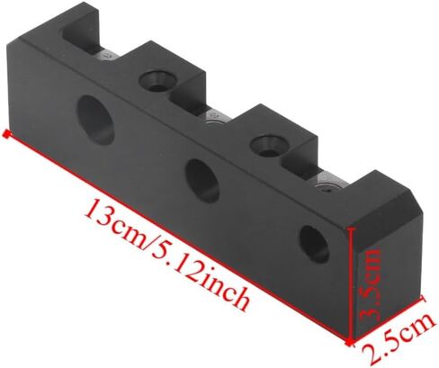 Dowel Maker Jig Kit 3 Holes 10/12/14mm - Aluminum Alloy Drill Milling Tool with Wrench for Wood Joinery, Metric Round Rod Auxiliary Jig in Kuwait