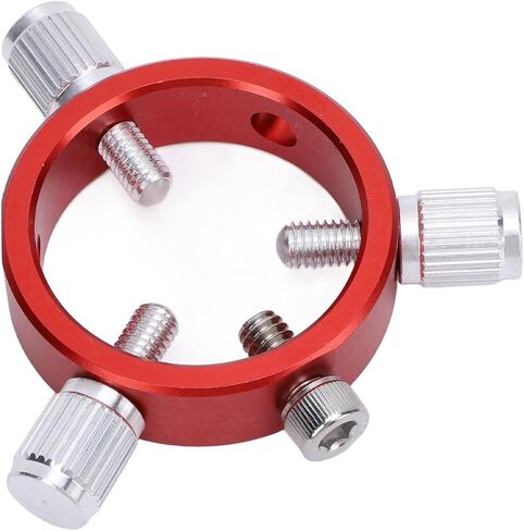 Estink Telescope Guiding Scope Aluminum Alloy Hoop 40mm | Metal Mount with M6 and 1/4 Inch Screw, Six Point Design for 20 to 40mm Astronomical Telescope Users in Kuwait