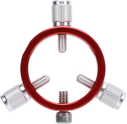 Estink Telescope Guiding Scope Aluminum Alloy Hoop 40mm | Metal Mount with M6 and 1/4 Inch Screw, Six Point Design for 20 to 40mm Astronomical Telescope Users in Kuwait