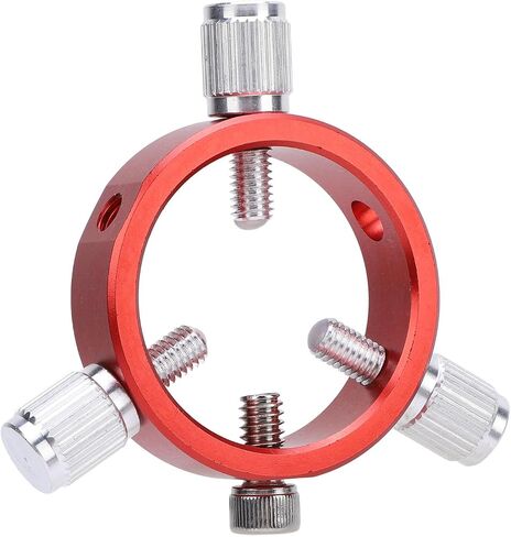 Estink Telescope Guiding Scope Aluminum Alloy Hoop 40mm | Metal Mount with M6 and 1/4 Inch Screw, Six Point Design for 20 to 40mm Astronomical Telescope Users in Kuwait