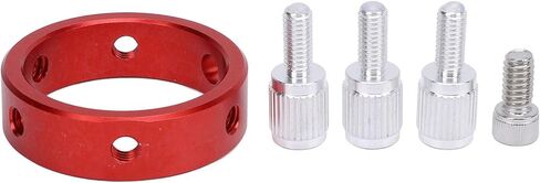Estink Telescope Guiding Scope Aluminum Alloy Hoop 40mm | Metal Mount with M6 and 1/4 Inch Screw, Six Point Design for 20 to 40mm Astronomical Telescope Users in Kuwait