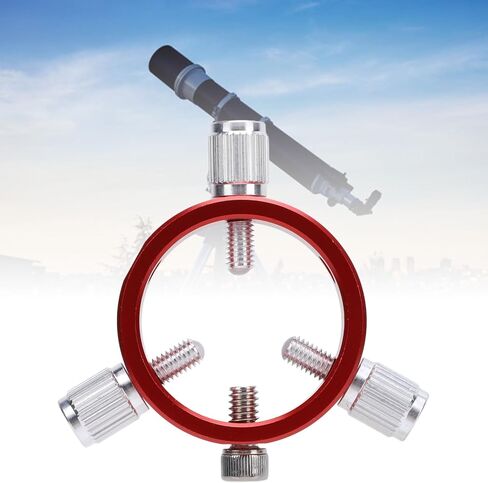 Estink Telescope Guiding Scope Aluminum Alloy Hoop 40mm | Metal Mount with M6 and 1/4 Inch Screw, Six Point Design for 20 to 40mm Astronomical Telescope Users in Kuwait