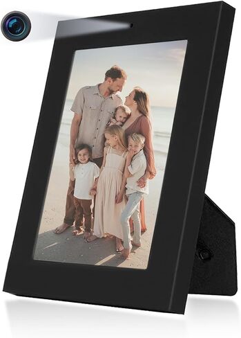 HD 1080P Hidden Spy Security Camera Picture Frame, No WiFi Needed Indoor Security Camera, Battery Powered Indoor Hidden Spy Camera for Home with Loop Recording, Motion Detection (Doesn't Record Sound) in Kuwait