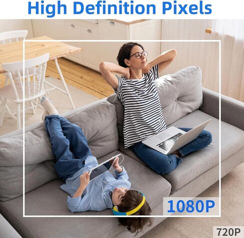 Security Hidden Camera Smoke Detector Spy WiFi Camera HD 1080P Small Cameras with Motion Detection and Night Vision, Wireless Indoor Cam for Home in Kuwait