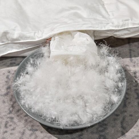 Large Duvet White Goose Down Mute By Winter Thickened Warm Quilt in Kuwait