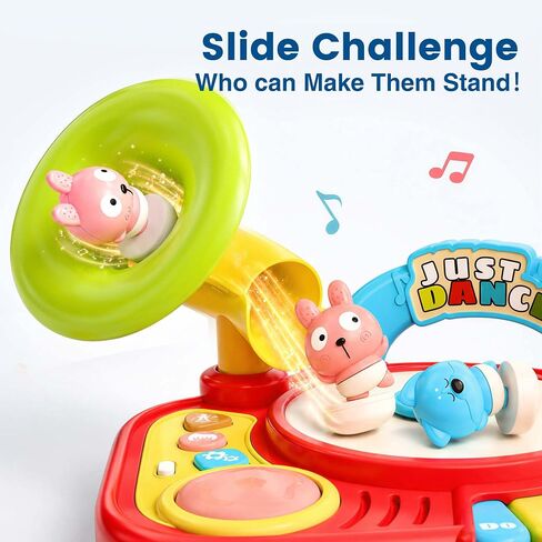 iPlay, iLearn Baby Musical Toy for Toddlers 1-3, Infant Piano Sensory Toys | Babies Piano Keyboard for 12-18 Month, Instruments Sound Toy W/ Light, 1st Birthday Gift One 2 3 Year Old Boy Girl Kids Child in Kuwait
