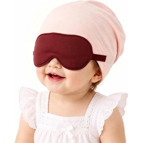 Baby Sleep Hat with Eye Mask for Newborn, Soft Infant Hat Eye Shade for Newborn Sun Hat & Beanie – Travel & Baby Gifts in Saudi Arabia