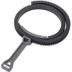 Adjustable Plastic Zoom Follow Focus Handle Lever for DSLR Camera, Durable, Lightweight Sprocket for Accurate Focusing, Suitable for All Digital Cameras (Grey) in Kuwait