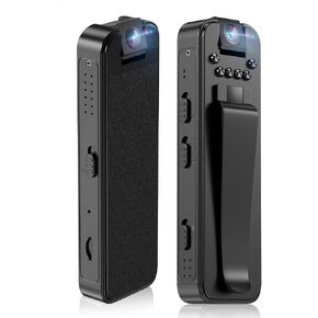 Mini Body Camera,Premium Portable 1080P Small Body Camera with Night Vision and Motion Detection Wearable for Office, Law Enforcement, Security Guard (Built- in 16GB Memory Card) (16GB) in Kuwait