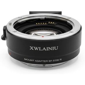 EF-EOS R AF Adapter for Canon EF/EF-S to EOS-R Cameras | Auto Focus, full electronic link, IS & EXIF support, CNC aluminum mount, zero image loss, fits Canon EOS R series in Kuwait