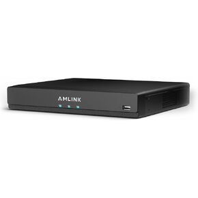 AMLINK 12MP 8CH AI NVR (8-Port PoE), Smart NVR, Human Detection & Vehicle Detection - Supports 8 x 12MP IP Cameras, Supports 1 x 20TB HDD (Not Included) ALN-4108E in Saudi Arabia