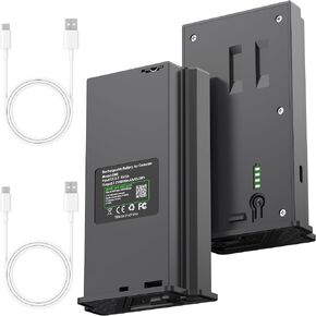 2-Pack Reveal Lipo Lithium Battery Pack Compatible with Reveal Cellular Trail Camera X Gen 3.0, 2.0, X Pro 3.0, Pro, X Ultra 3.0, SK, XB, X - Upgraded LED Meter & Solar Charging (EM6-2Pack-1) in Kuwait