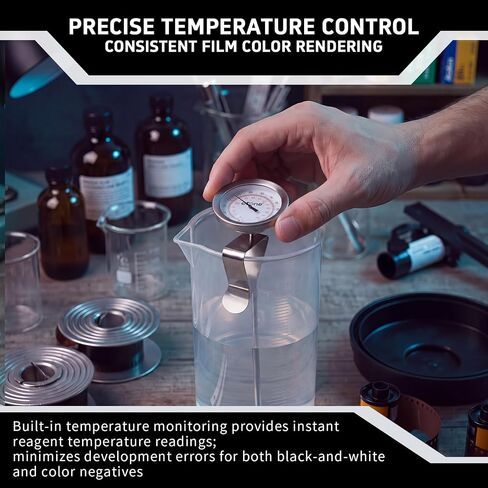 eTone Light-Proof Developing Tank Film Developing Kit PRO36S for 135 Film B&W and Color Film Processing in Kuwait