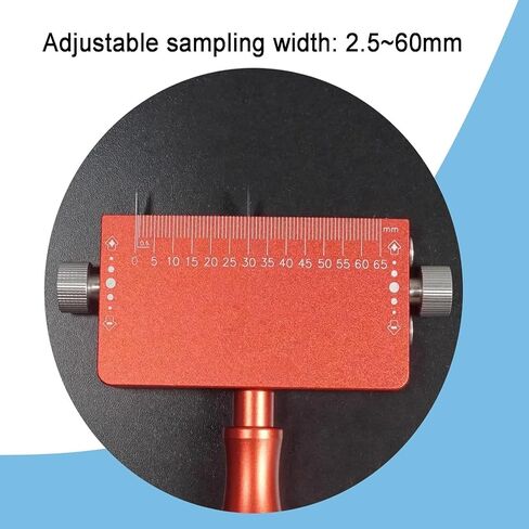 Plastic Film Stretch Sampling Knife, Fixed-Width Sampling Cutter for Plastic Film, Adjustable Width 2.5-60mm, for Adhesive Tapes, Packaging Bags, Metal Foils in Kuwait