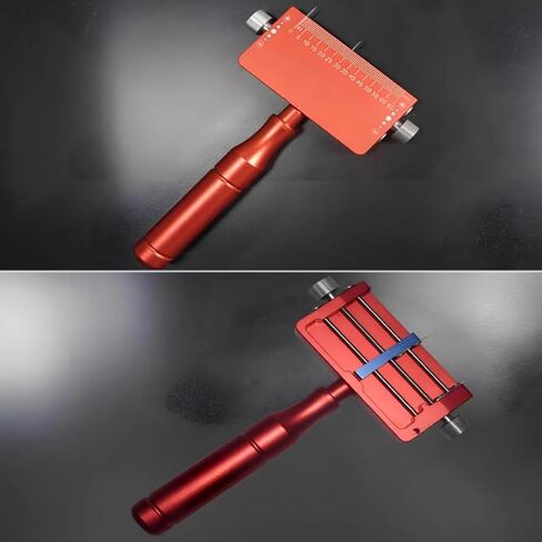 Plastic Film Stretch Sampling Knife, Fixed-Width Sampling Cutter for Plastic Film, Adjustable Width 2.5-60mm, for Adhesive Tapes, Packaging Bags, Metal Foils in Kuwait