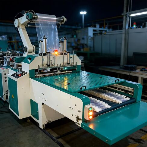 Fully Automatic Plastic Film Bag Making Machine for PE PP High Speed Output | Fully Automatic PE/PP Plastic Bag Manufacturing Machine – High Speed Film Bag Making Machine for Shopping & Packaging Bags in Kuwait