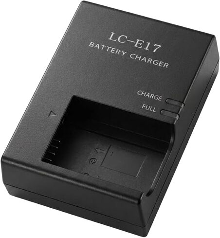 LP-E17 LC-E17 LC-E17C Quick Battery Charger Compatible with Canon EOS Rebel T7i T6i T6s SL3 SL2 77D 9000D 8000D 800D 850D 760D 750D 200D M6 M6 Mark II M5 M3 Kiss X8i RP R10 DSLR Digital Camera in Kuwait