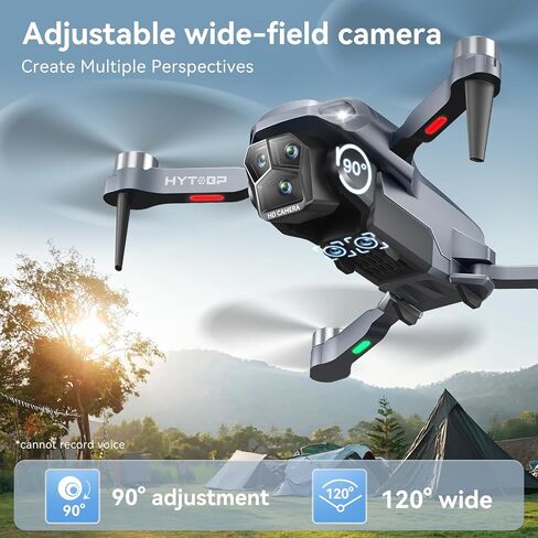 Drone with Camera 1080P, Foldable Remote Control Mini Drone, 3 Batteries in Saudi Arabia