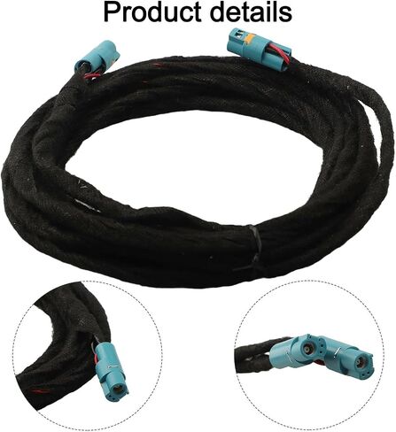 270cm DVR Power Cable for BYD Cam ADAS GPS, EL-3776900 Replacement Cord, .9ft Black Wire for Car Camera Recorder in Kuwait