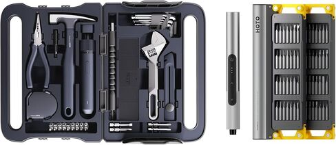 HOTO 40-Piece Tool Kit + SNAPBLOQ™ S-A01 3.7V Electric Screwdriver Set in Kuwait