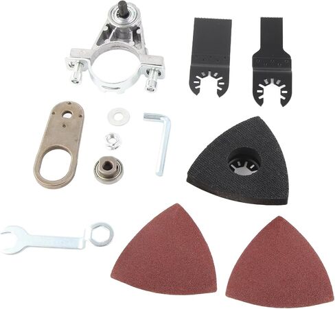 Angle Grinder Oscillating Tool Set, Angle Grinder Conversion Kit Carbon Steel Conversion Head Kit for Woodworking in Kuwait