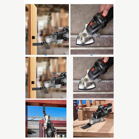 Angle Grinder Oscillating Tool Set, Angle Grinder Conversion Kit Carbon Steel Conversion Head Kit for Woodworking in Kuwait
