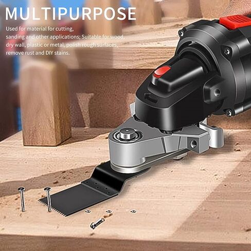 Angle Grinder Converter, Multifunctional Oscillating Tool Tungsten Steel Saw Blade Power Tools Accessories for Cutting Grinding Polishing in Kuwait