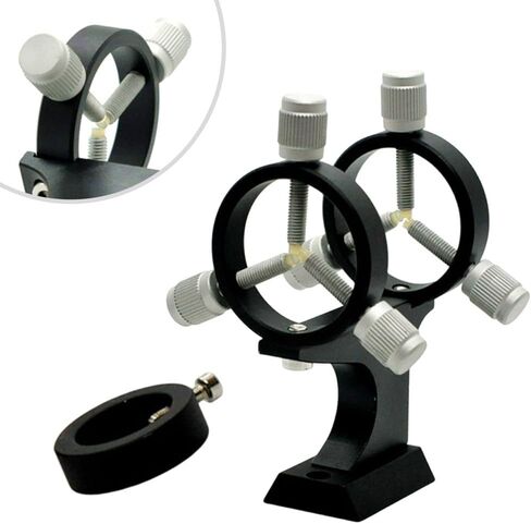 Star Finder Mount for Astronomical Telescope, 3-Point Guide Ring Pointer Bracket, Aluminum Alloy in Kuwait