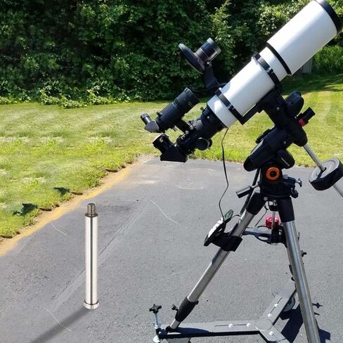 Astronomical Telescope Counterweight Rod, Stainless Steel Balance Bar for Equatorial Mounts(164mm-M12) in Kuwait