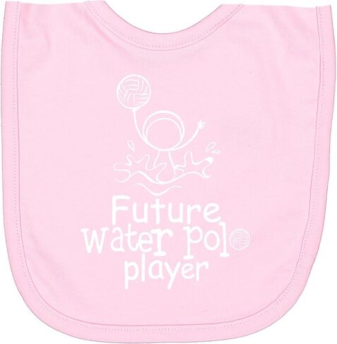 inktastic Future Water Polo Player Newborn Bib in Kuwait
