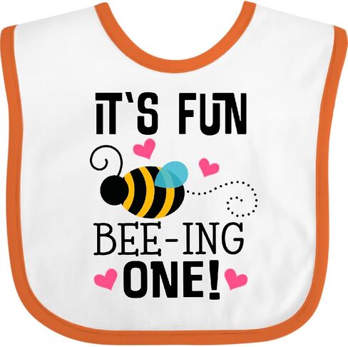 Babys First Birthday Bee 1 Year Old Baby Bib in Kuwait