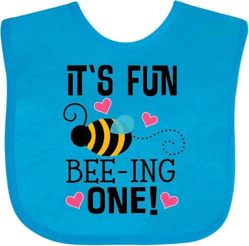 Babys First Birthday Bee 1 Year Old Baby Bib in Kuwait