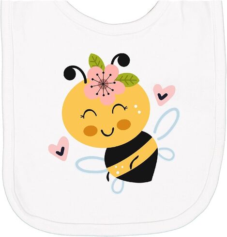 Bee Lover Honeybee Cute Newborn Bib in Kuwait