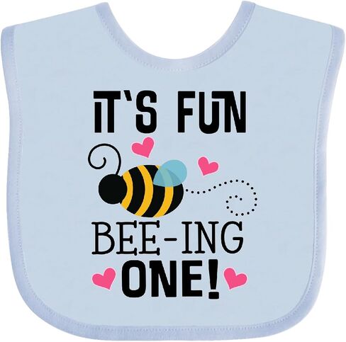 Babys First Birthday Bee 1 Year Old Baby Bib in Kuwait
