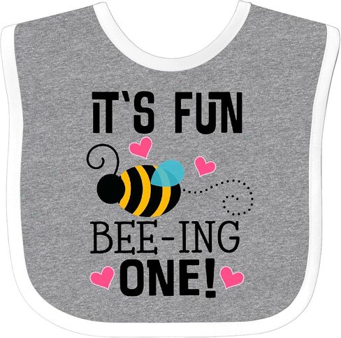 Babys First Birthday Bee 1 Year Old Baby Bib in Kuwait