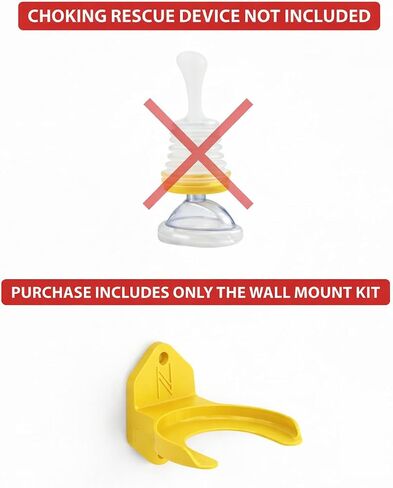 Wall Mount Kit Only | Holder for Rescue Device Kits | Compatible with LifeVac | Easy Wall Access | No Medical Device Included in Kuwait