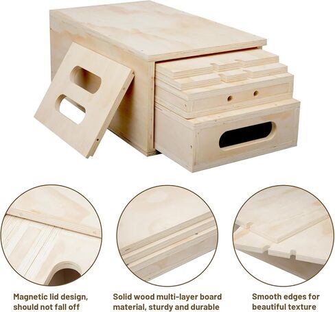 APPL Boxes Full Set of 5 Standard APPL Boxes for Photography with Secure-fit Lid Design Multifunctional Photography APPL Box for Height Adjusting Photo Studio Movie Set and Photography in Kuwait