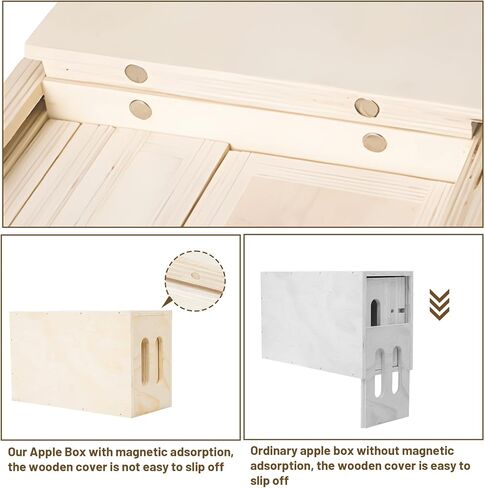 APPL Boxes Full Set of 5 Standard APPL Boxes for Photography with Secure-fit Lid Design Multifunctional Photography APPL Box for Height Adjusting Photo Studio Movie Set and Photography in Kuwait