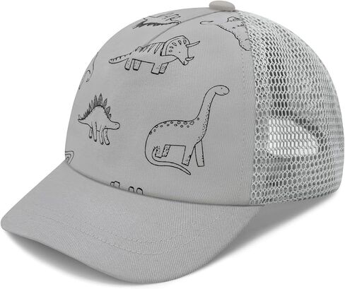 Sarfel Baby Baseball Cap Toddler Baseball Hat with Mesh Infant Ball Cap Toddler Trucker Hat Baby Snapback Hat Kids Cap UPF50+ in Kuwait