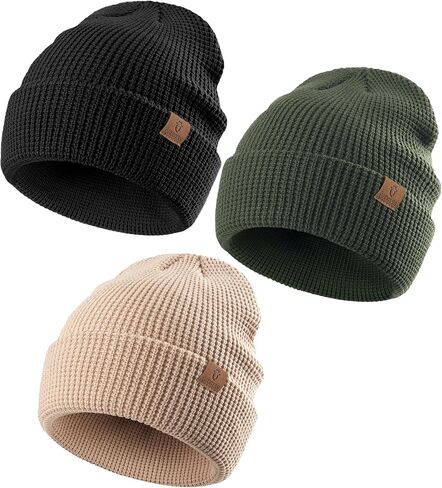 QEUOYSS Baby Beanie Toddler Infant Winter Hat for Kids Boys Girls Knit Warm in Kuwait