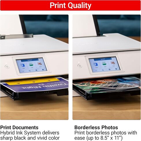 Canon PIXMA TS8820 Wireless Printer, Best for Home Photo Printing, Copy and Scan, White in Kuwait