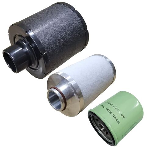 88290015-049 88290014-484 88290014-486 Air Oil Separator+Oil Filter+Air Filter, Filter Kit Compatible with Air Compressor,XIDATT Filter Replacement Kit in Kuwait