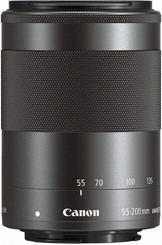 Canon EF-M 55-200mm f/4.5-6.3 Image Stabilization STM Lens (Black) (Renewed) in Kuwait